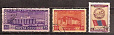 СССР, 1951, №1604-06, Монголия, серия из 3-х марок, (.)-миниатюра